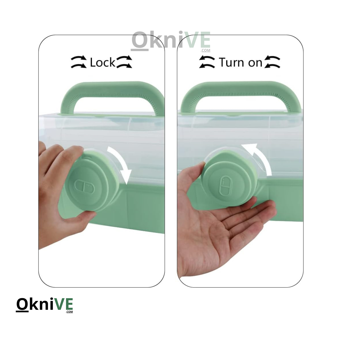 Boîte Médicale 3 Niveaux