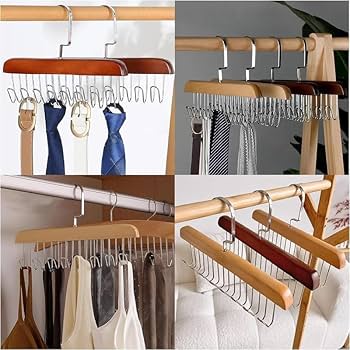 العلّاقة ملابس الخشبية ✨