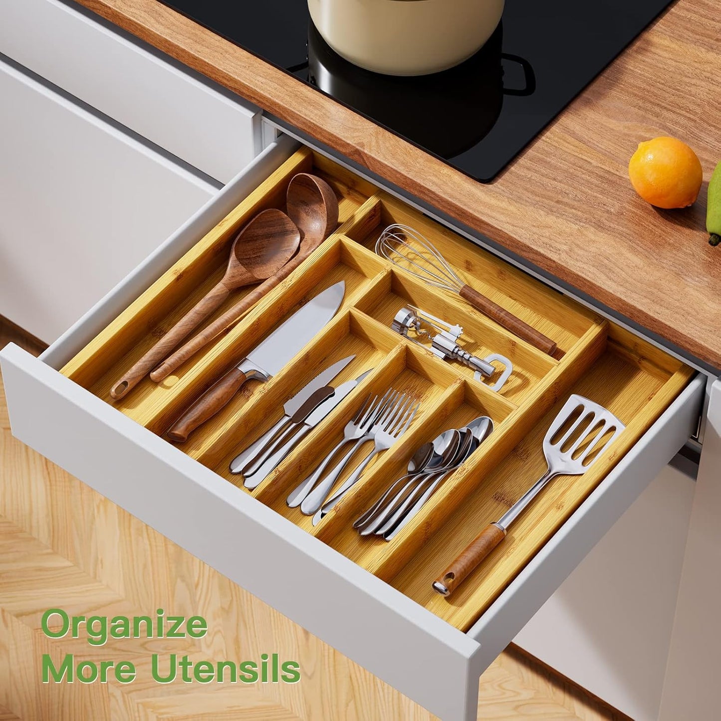 Organisateur De Tiroir De Cuisine Extensible