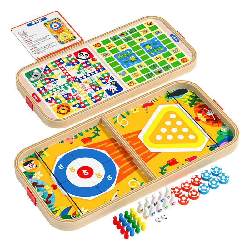 Jeu en Bois 5-en-1