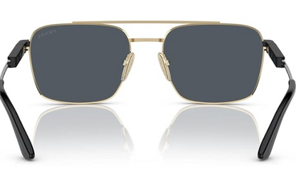 Prada PR 67ZS ZVN09T 56 New Unisex Sunglasses, Pale Gold, 56 Brand: Prada