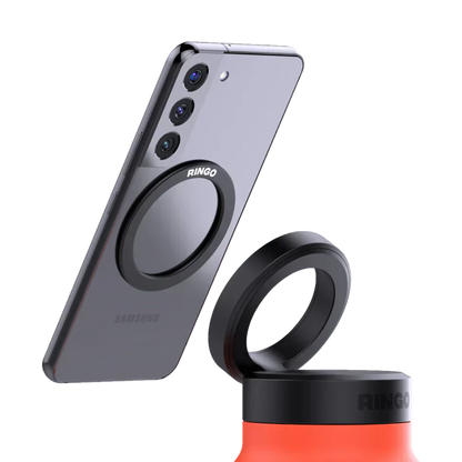 Bouteille d'eau avec support de téléphone