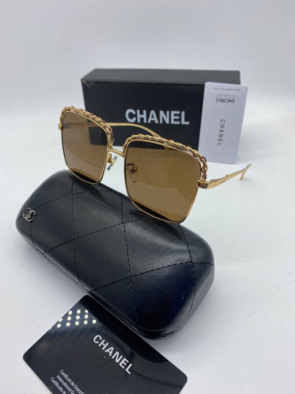 Chanel - Square Sunglasses - Light Gray - Chanel Eyewear