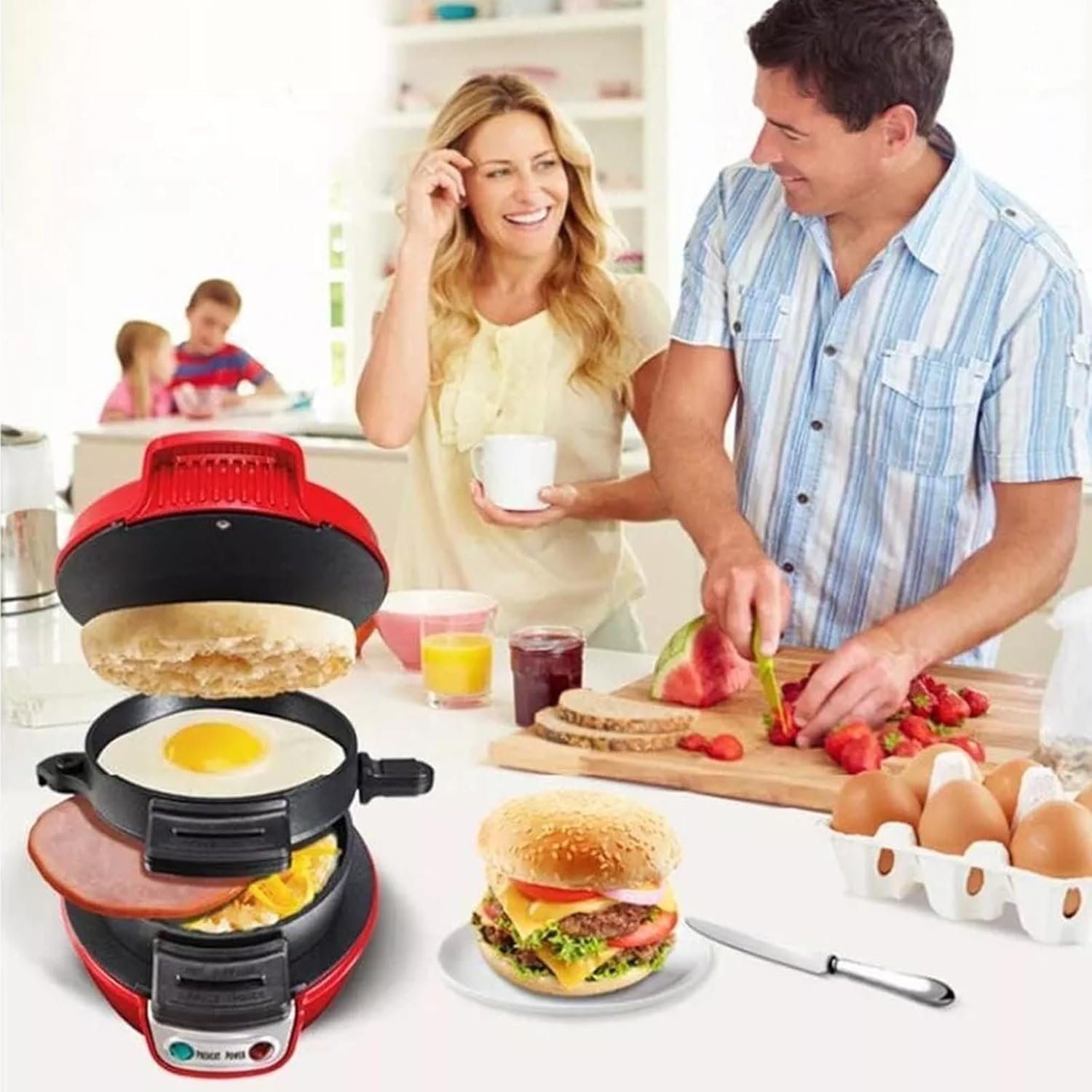 F-Machine Électrique Pour Faire Des Hamburgers