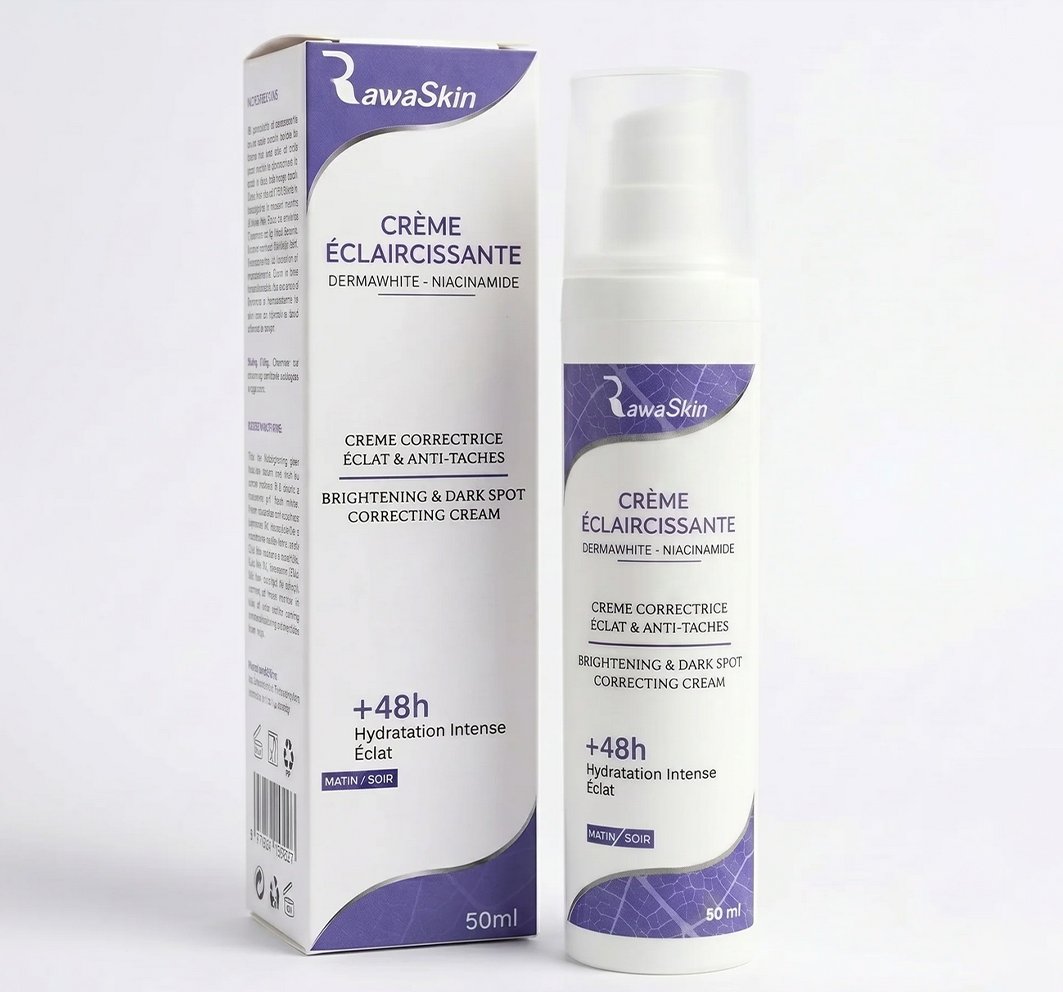 Crème Éclaircissante Visage — Tétralogie Éclat™