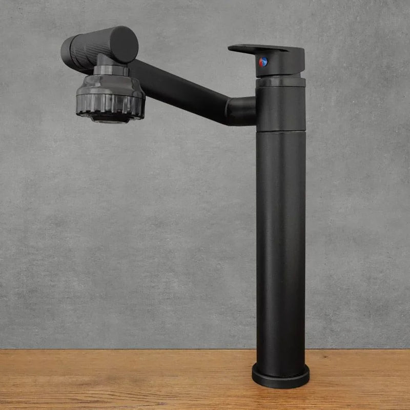 Robinet de lavabo fixe DORSET, noir