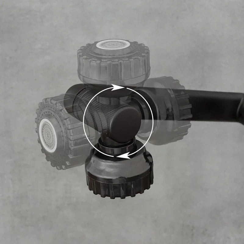 Robinet de lavabo fixe DORSET, noir