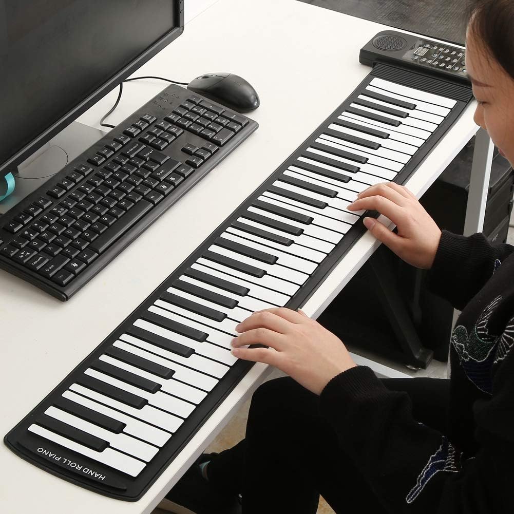 Clavier Piano Flexible Électronique Portable
