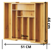 Organisateur De Tiroir De Cuisine Extensible g