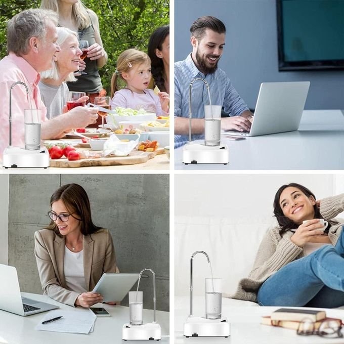 Pompe à Eau Électrique Rechargeable – Distribution Facile et Intelligente