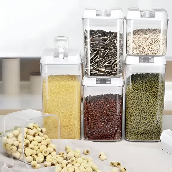 Ensemble de contenants de conservation des aliments (7 pièces)