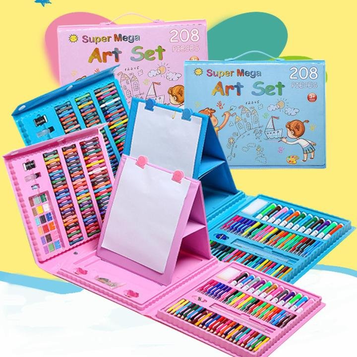Kit de Dessin pour Enfants (208 Pièces)